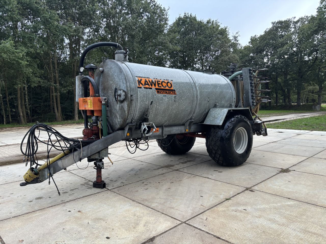 Kaweco 8 m3 mesttank met bemester