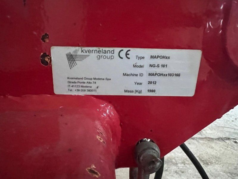 Kverneland NG-S 101 Kreselgen Kombination