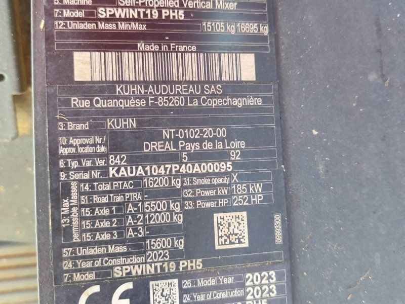 Kuhn SPW INTENSE 19.2 CL