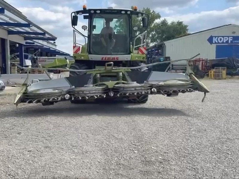 Claas Orbis 600 AC Pro, Schnellkuppler (Messer umgebaut Serie 20