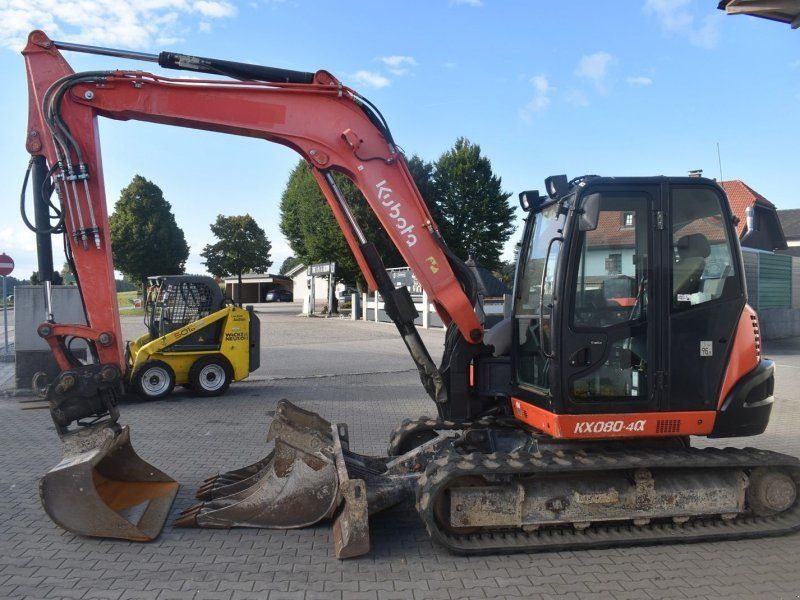 Kubota KX080-4@ mit Powertilt