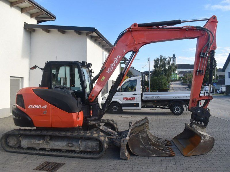 Kubota KX080-4@ mit Powertilt