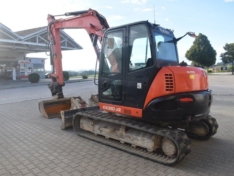 Kubota KX080-4@ mit Powertilt