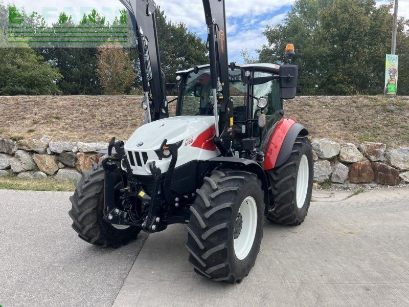 Steyr plus 4100 mit hauer frontlader