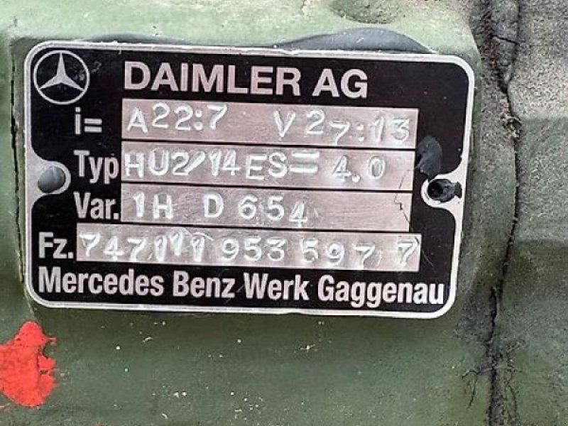 Mercedes-Benz U1300L 435 Vorderachse 22:7