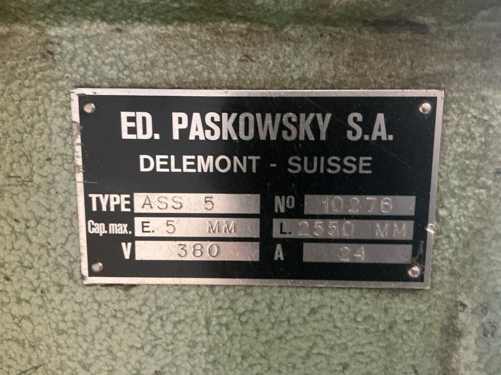 ED. Paskowsky ASS 5 Guillotine-Schere