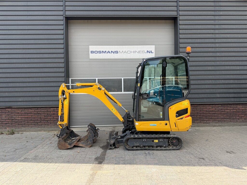 Kubota KX016 minigraver 2019 470 uur €270 LEASE