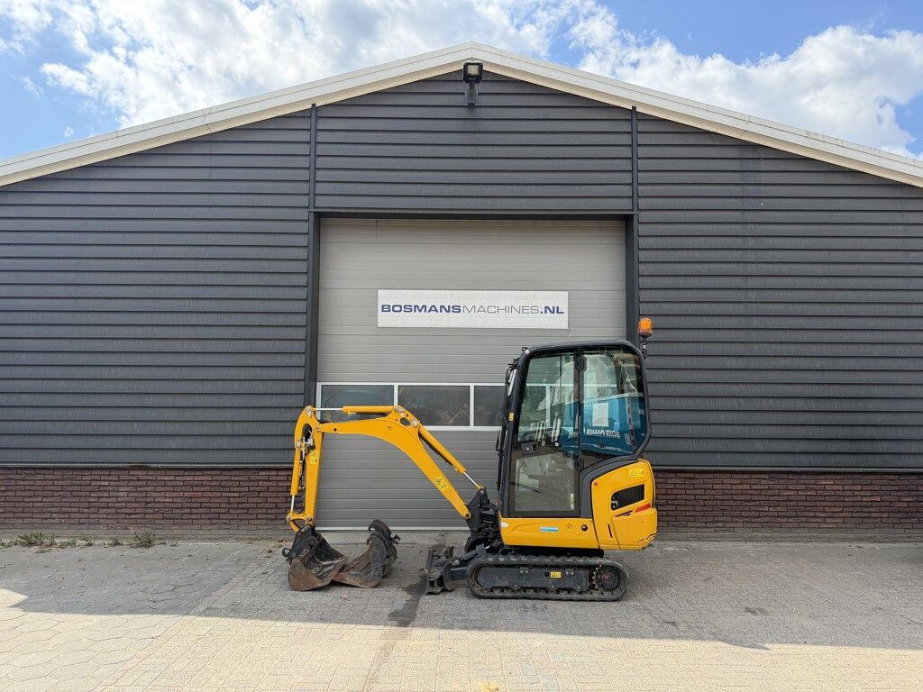 Kubota KX016 minigraver 2019 470 uur €270 LEASE