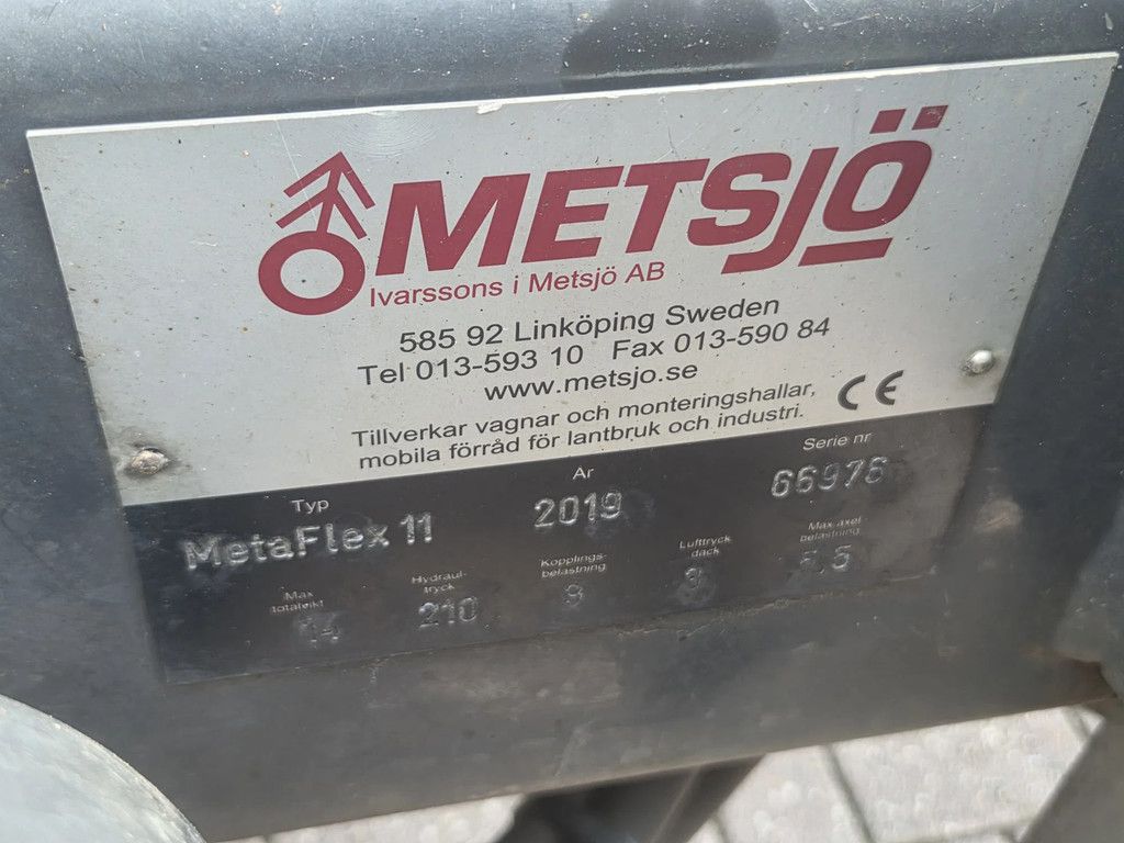 METJO METAFLEX 11 Metaflex 11 haakarm/kipper/dumper