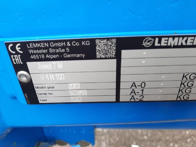 Lemken Juwel 7MV 4N100