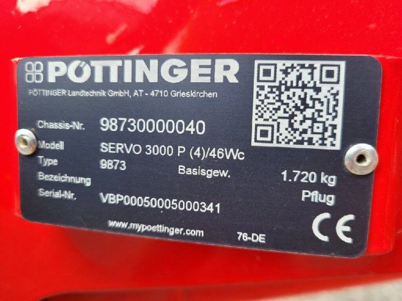 Pöttinger Servo 3000 4 Schar