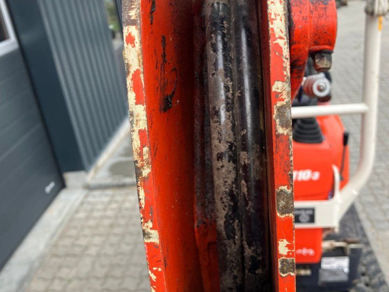 Kubota U10-3 U10-3.med kun 313 timer fra ny