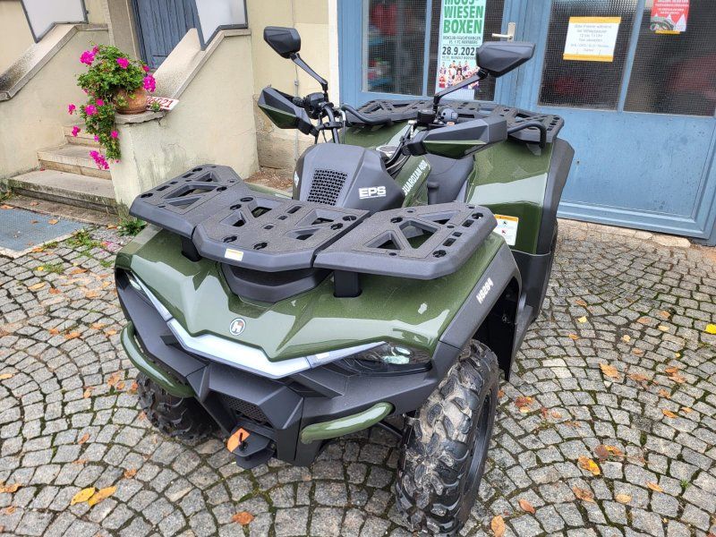 Hisun Guardian 400 + 980 kg Anhängelast + Lenkerprotector + Gepäckträg