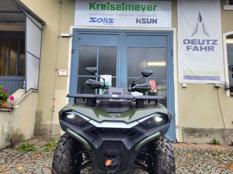Hisun Guardian 400 + 980 kg Anhängelast + Lenkerprotector + Gepäckträg