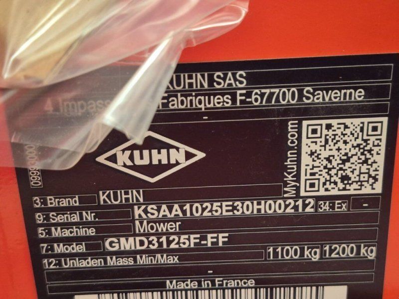 Kuhn GMD 3125 F-FF