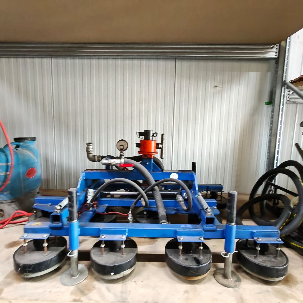 Vacuum tegelklem wos systeem