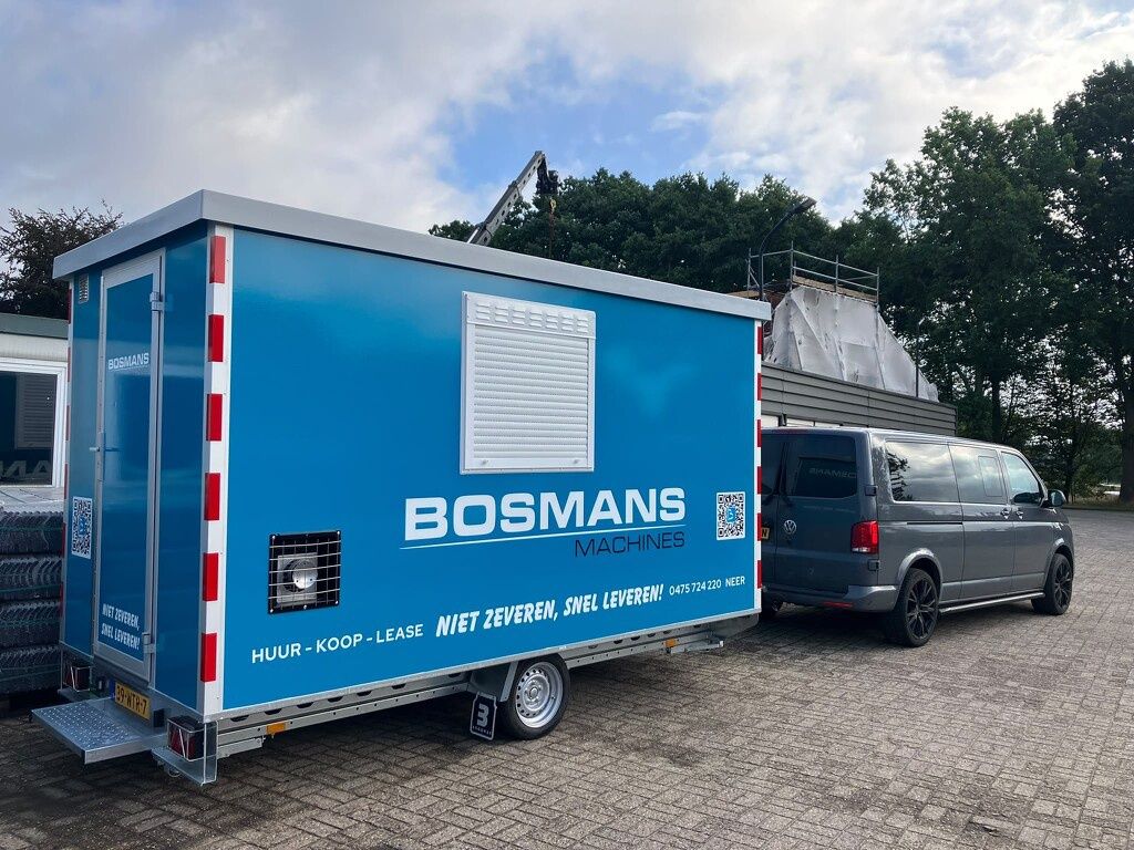 Brouwer TE HUUR Brouwer S-400 Schaftwagen - schaftkeet - bouwkeet