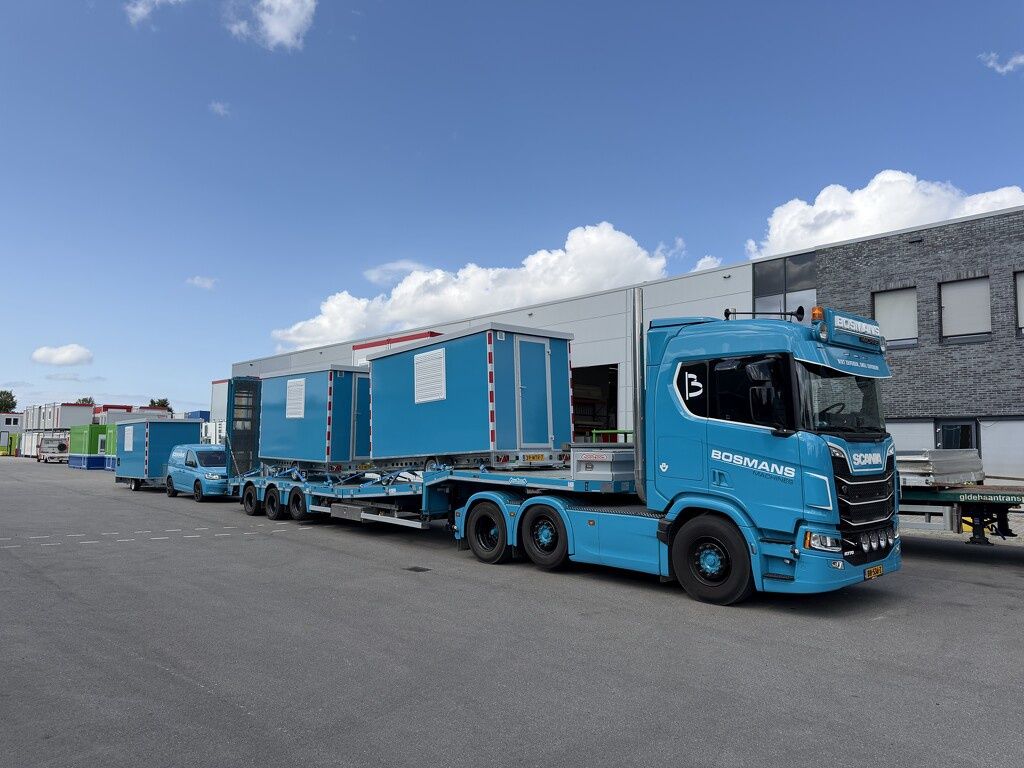 Brouwer TE HUUR Brouwer S-400 Schaftwagen - schaftkeet - bouwkeet