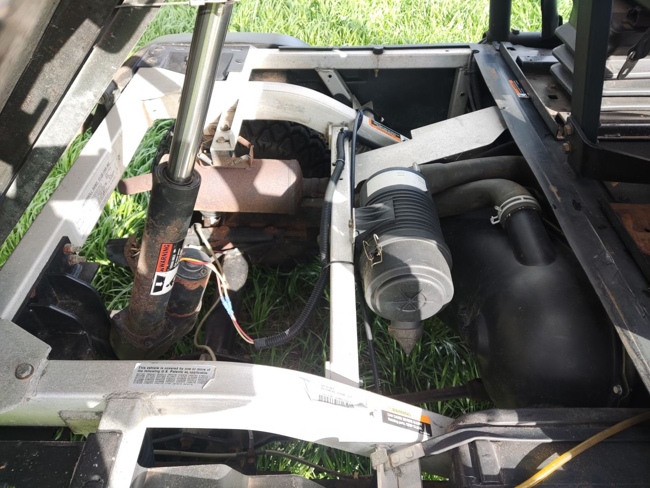 CLUBCAR transporter (type Carryall 295, Kubota diesel)