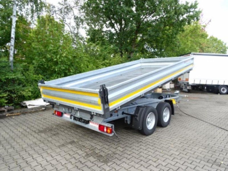 Möslein TTD 13 Verzinkt 13 t Tandem 3- Seitenkipper Tiefl