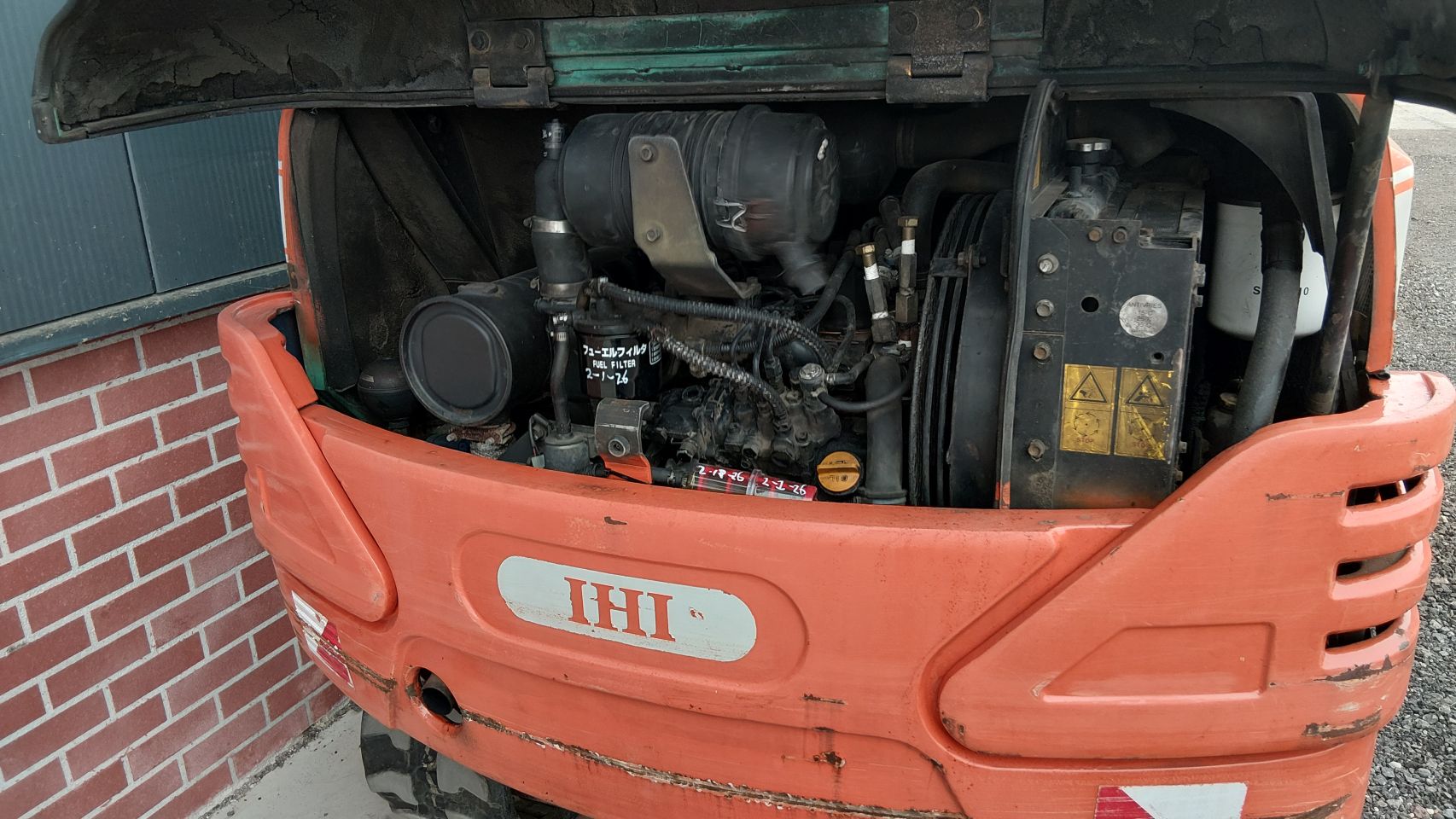 IHI 28N-3 graafmachine 3 bakken (bj2008) 28N-3