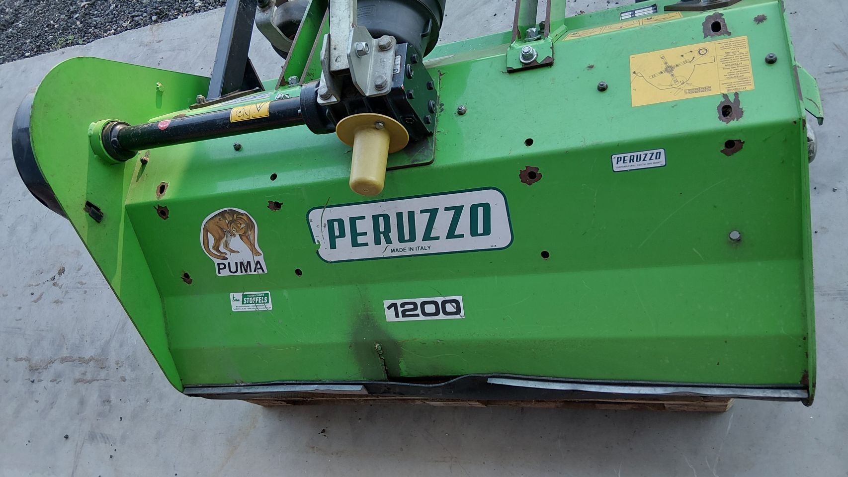 Peruzzo puma 120Cm klepelmaaier (bj2012) compleet puma 120