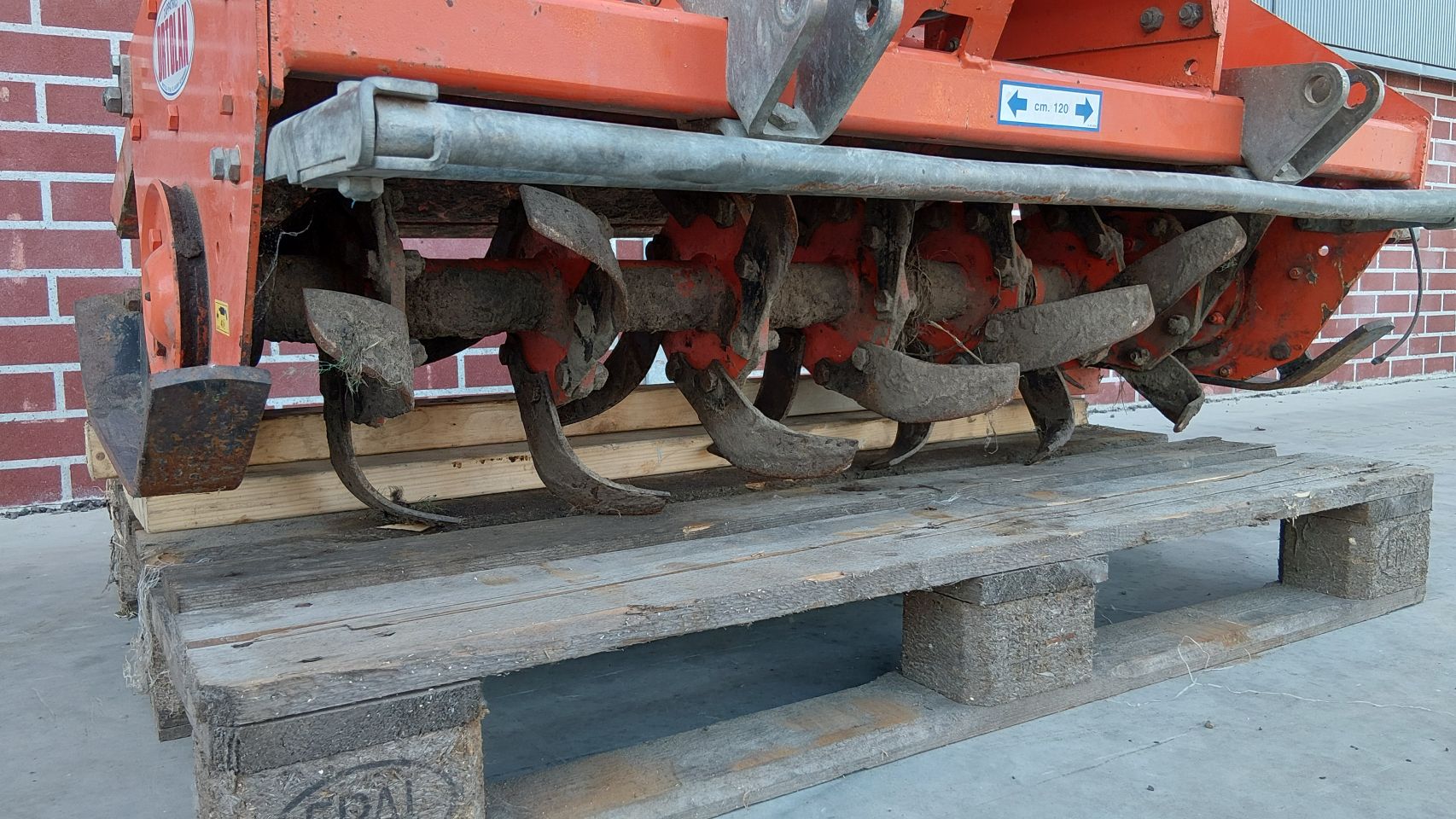 Ortolan 120cm frees voor minitrekker (bj2012) 120