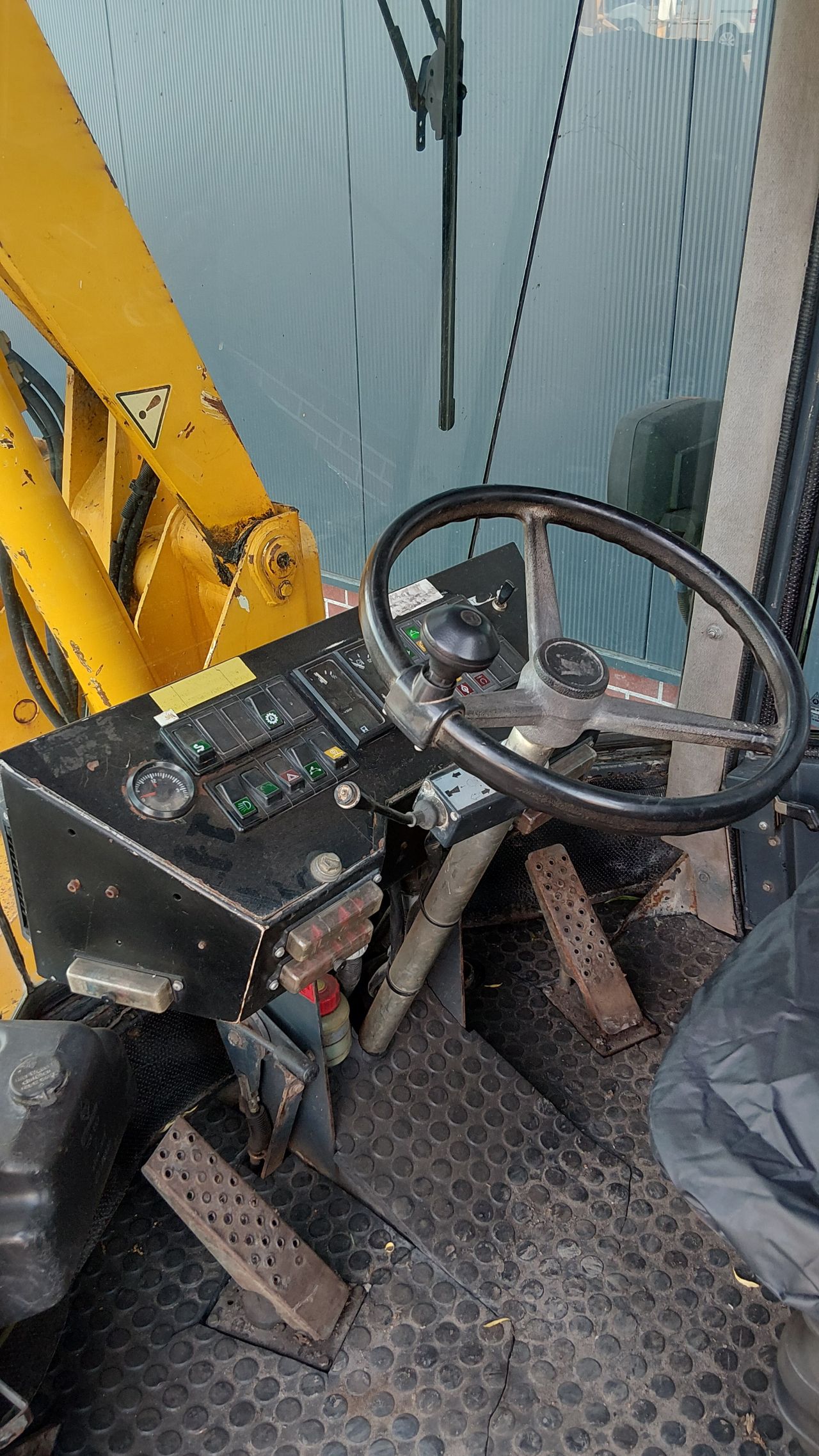 Paus RL1052SL shovel draaigiek (bj2006) bak+vorken RL 1