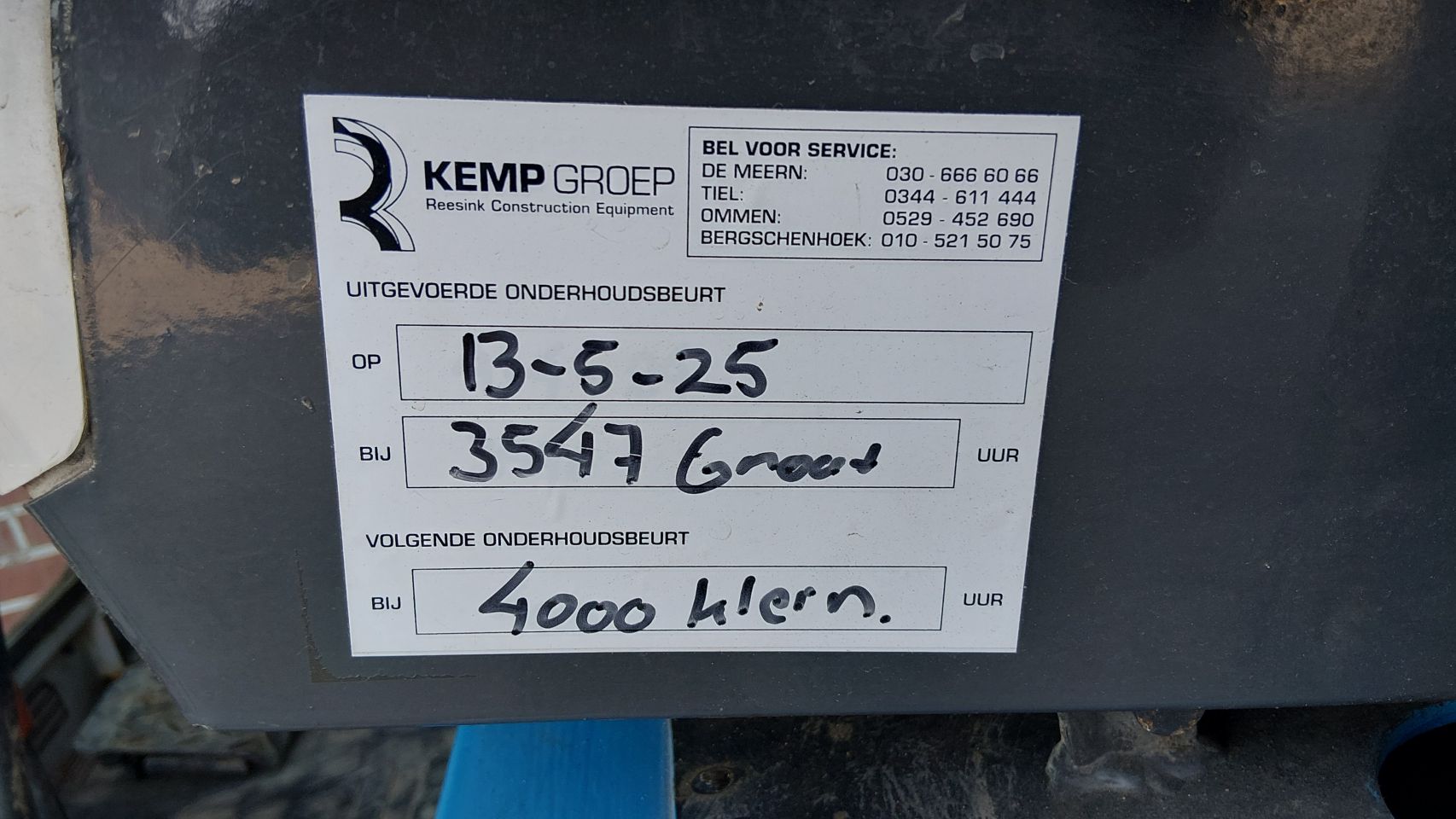 Nette IHI 17NE graafmachine ex gemeente (Bj2002) 1