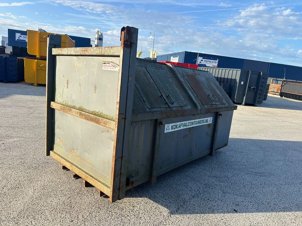 KTK Gebruikte 9m3 portaalarm container met haak