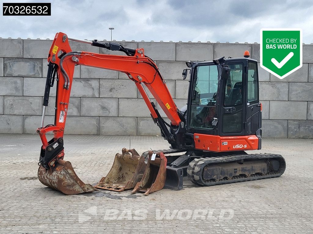 Kubota U50-5 A/C - 3 Buckets