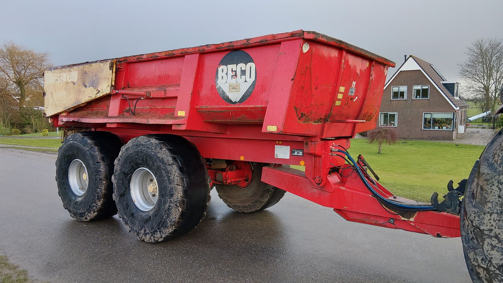 Beco Gigant 160 kieper met kenteken (2001) Gigant 160