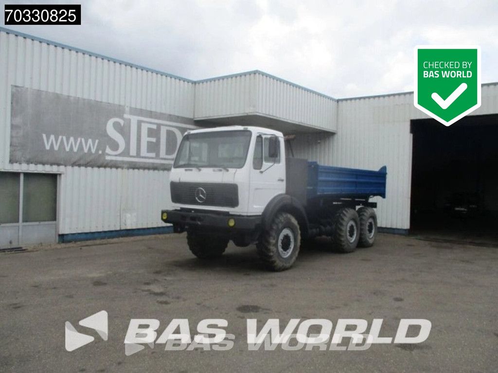 Mercedes SK 6X6 V8 , 6X6 , ZF Manual , Spring Suspension , 3 way Tipper, Ex- Army
