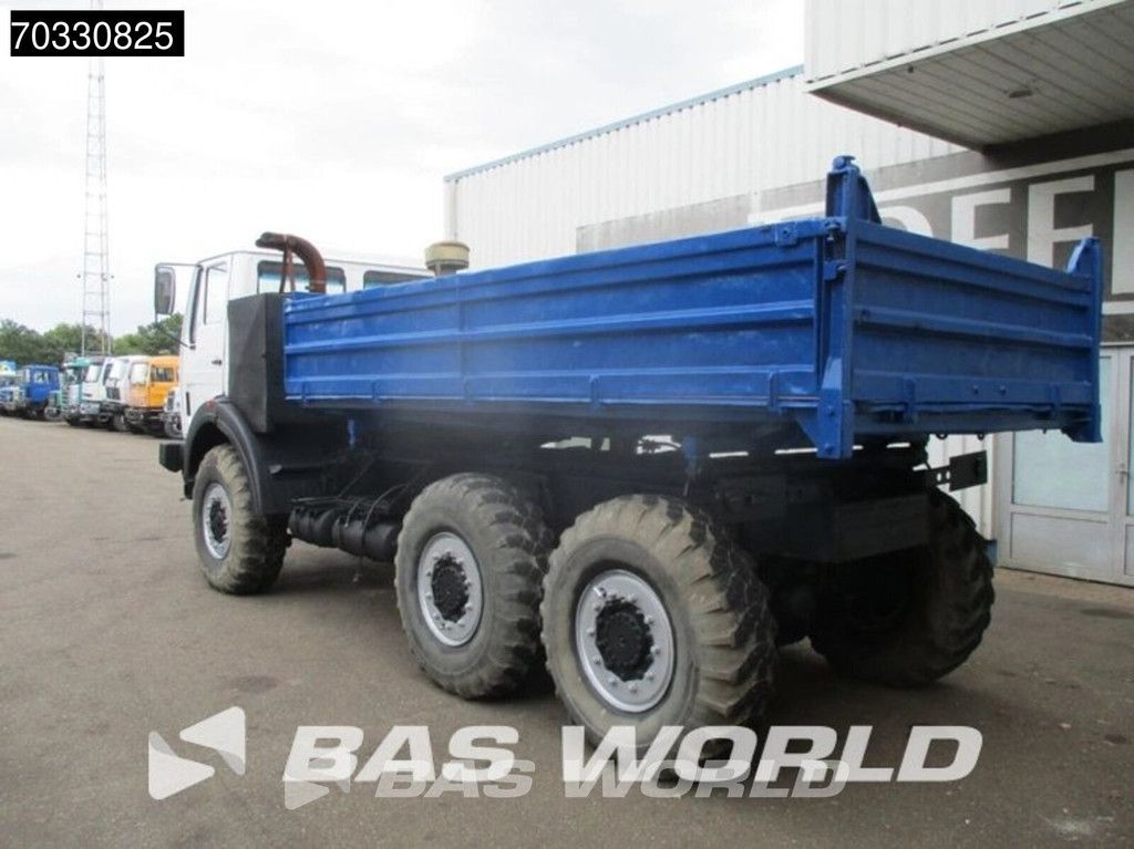 Mercedes SK 6X6 V8 , 6X6 , ZF Manual , Spring Suspension , 3 way Tipper, Ex- Army