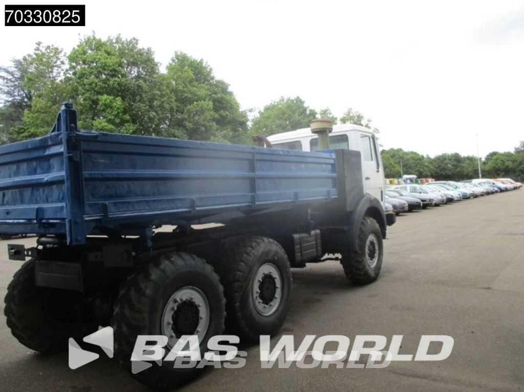 Mercedes SK 6X6 V8 , 6X6 , ZF Manual , Spring Suspension , 3 way Tipper, Ex- Army