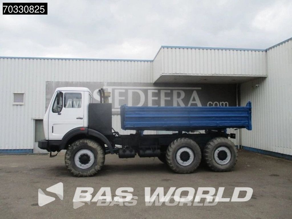 Mercedes SK 6X6 V8 , 6X6 , ZF Manual , Spring Suspension , 3 way Tipper, Ex- Army