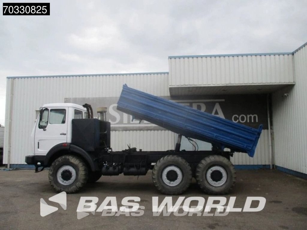Mercedes SK 6X6 V8 , 6X6 , ZF Manual , Spring Suspension , 3 way Tipper, Ex- Army