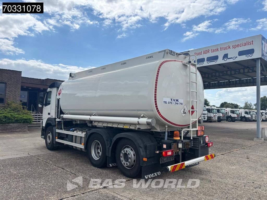 Volvo FM 370 6X2 LAG Fuel tanker 18.950 Liter 4 compartments Steering axle VEB Euro 6
