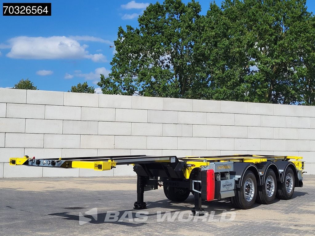 Orthaus CGS (Euro Slider 500) 3 axles Multi 45ft Lift Axle extendable SAF
