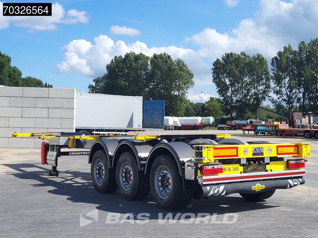 Orthaus CGS (Euro Slider 500) 3 axles Multi 45ft Lift Axle extendable SAF
