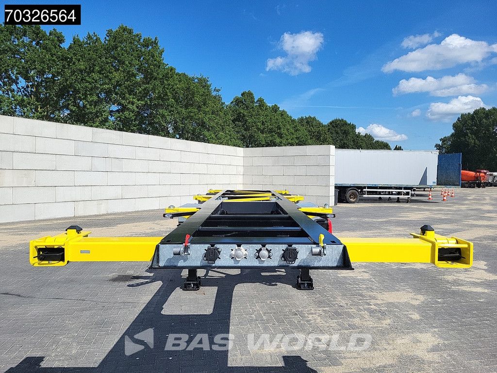 Orthaus CGS (Euro Slider 500) 3 axles Multi 45ft Lift Axle extendable SAF