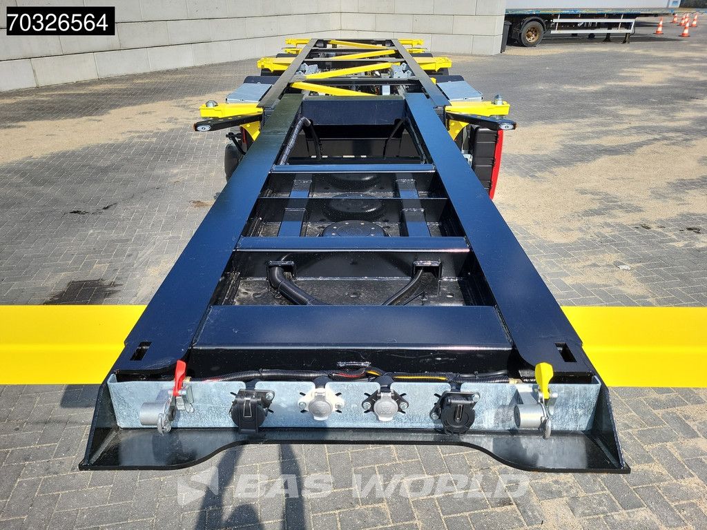 Orthaus CGS (Euro Slider 500) 3 axles Multi 45ft Lift Axle extendable SAF