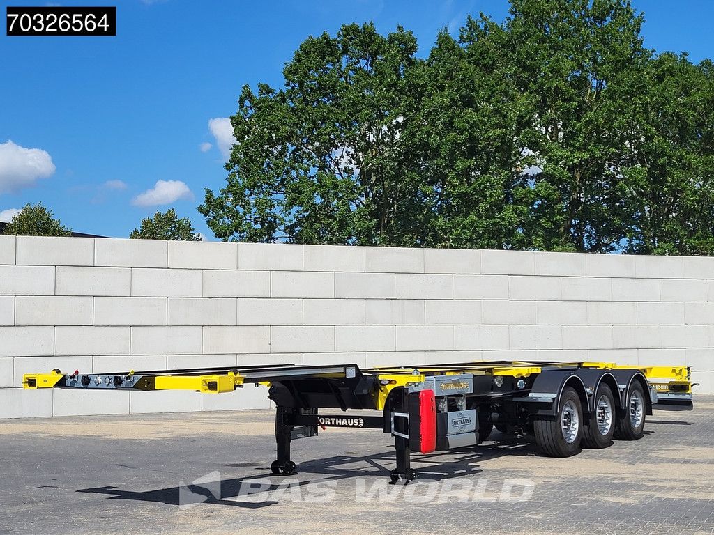 Orthaus CGS (Euro Slider 500) 3 axles Multi 45ft Lift Axle extendable SAF
