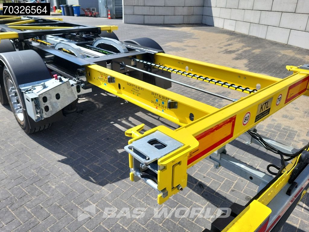 Orthaus CGS (Euro Slider 500) 3 axles Multi 45ft Lift Axle extendable SAF