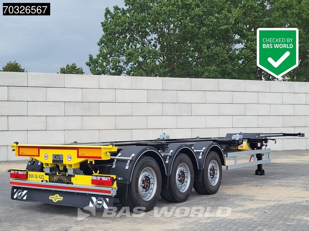 Orthaus Euro Slider 425 3 assen Mutli'45 Lift Axle Extendable SAF
