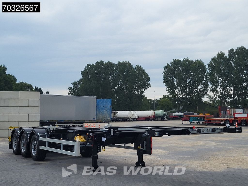 Orthaus Euro Slider 425 3 assen Mutli'45 Lift Axle Extendable SAF
