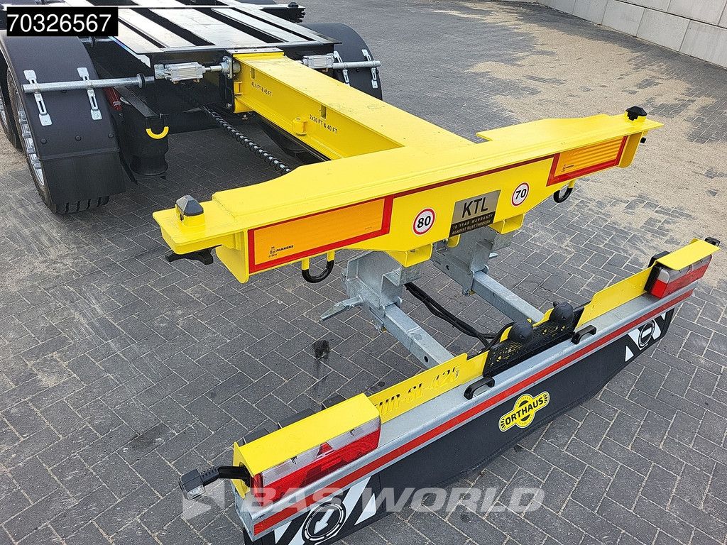 Orthaus Euro Slider 425 3 assen Mutli'45 Lift Axle Extendable SAF