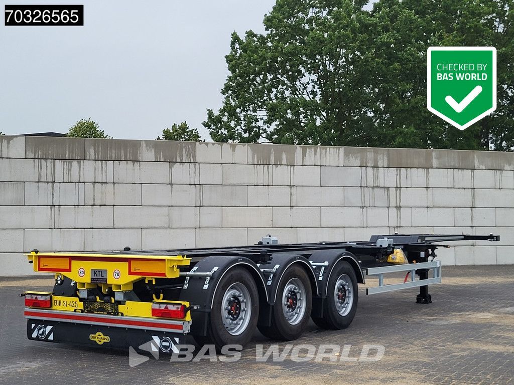 Orthaus Euro Slider 425 3 Achsen Mutli'45 Lift Axle Extendable SAF