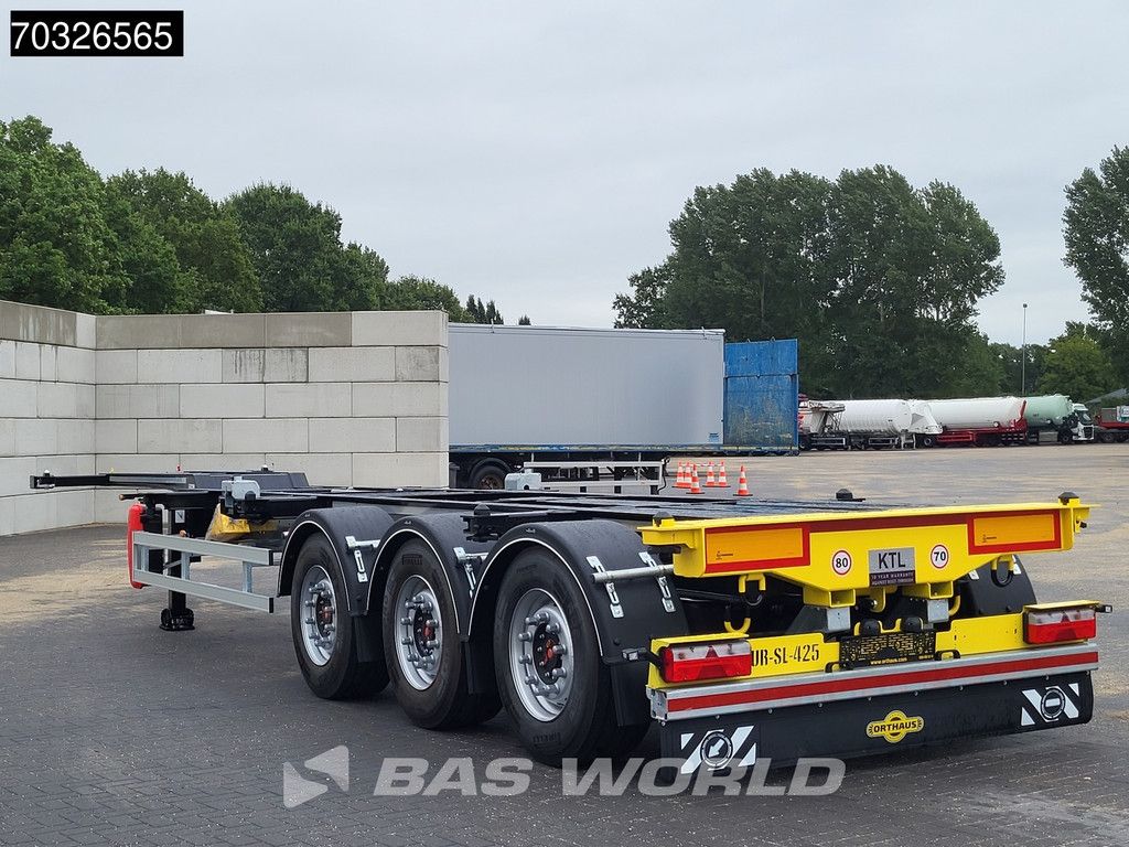 Orthaus Euro Slider 425 3 Achsen Mutli'45 Lift Axle Extendable SAF