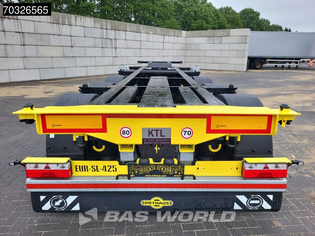 Orthaus Euro Slider 425 3 Achsen Mutli'45 Lift Axle Extendable SAF